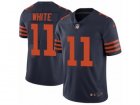 Nike Bears #11 Kevin White Navy Blue Alternate Mens Stitched NFL Vapor Untouchable Limited Jersey