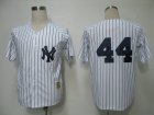 MLB New York Yankees #44 m&n White