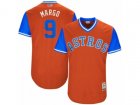 2017 Little League World Series Astros #9 Marwin Gonzalez Margo Orange Jersey