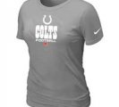 Women Indianapolis Colts Light Grey T-Shirt