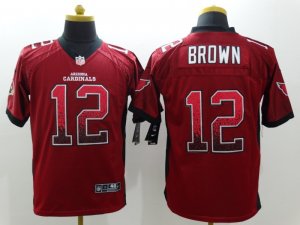 Nike Arizona Cardinals #12 brown Red Jerseys(Drift Fashion Elite)