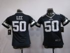 Nike women nfl jerseys dallas cowboys #50 lee blue