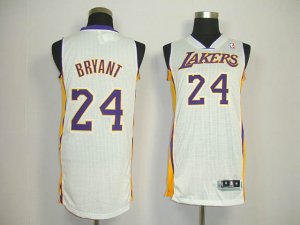 nba los angeles lakers #24 bryant white[Revolution 30]