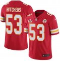 Nike Chiefs #53 Anthony Hitchens Red 2021 Super Bowl LV Vapor Untouchable Limited