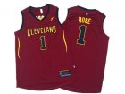 Mens Derrick Rose Cleveland Cavaliers #1 Road Maroon New nike Jersey