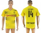 2017-18 Dortmund 14 LEITNER Home Thailand Soccer Jersey