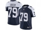 Youth Nike Dallas Cowboys #79 Chaz Green Vapor Untouchable Limited Navy Blue Throwback Alternate NFL Jersey