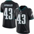 Mens Nike Philadelphia Eagles #43 Darren Sproles Limited Black Rush NFL Jersey