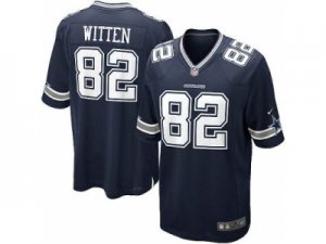 Nike Dallas Cowboys #82 Jason Witten blue Game Jerseys