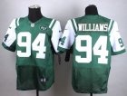 Nike Nike New York Jets #94 Leonard Williams Green jerseys(Elite)