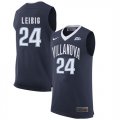 Villanova Wildcats #24 Tom Leibig Navy College Basketball Elite Jersey