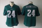 women nfl philadelphia eagles #24 asomugha green[2011]