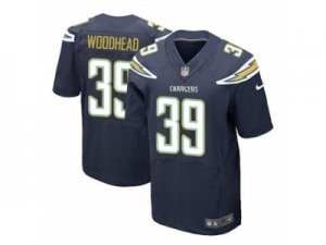 Nike san diego chargers #39 woodhead dk.blue Jerseys[new Elite]