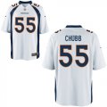 Nike Broncos #55 Bradley Chubb White Elite Jersey
