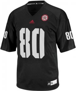 Nebraska Cornhuskers Kenny Bell # 80 College Jersey Black