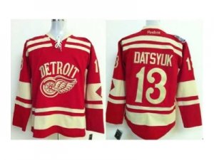 nhl detroit red wings #13 datsyuk red[2014 winter classic]