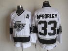 NHL Los Angeles Kings #33 Mcsorley white Throwback Jerseys