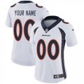 Womens Nike Denver Broncos Customized White Vapor Untouchable Limited Player NFL Jersey