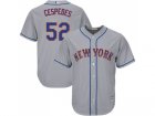 Youth New York Mets #52 Yoenis Cespedes Grey Cool Base Stitched MLB Jersey