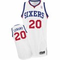 Men's Adidas Philadelphia 76ers #20 Timothe Luwawu Authentic White Home NBA Jersey