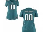 Women's Nike Jacksonville Jaguars Customized Game Team green Jerseys