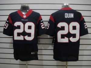 Nike NFL NFL Houston Texans #29 Quin Blue Jerseys(Elite)