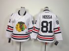 NHL Youth chicago blackhawks #81 Marian Hossa white jerseys(2015 new classic)