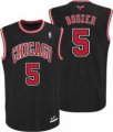 nba chicago bulls #5 boozer regular black