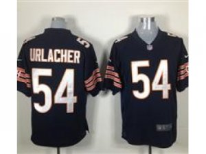Nike Chicago Bears #54 Brian Urlacher Blue Game Jerseys