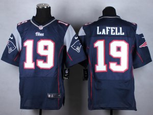 Nike New England Patriots #19 Brandon LaFell Blue Jerseys(Elite)