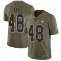 Nike Saints #48 Vonn Bell Olive Salute To Service Limited Jersey
