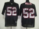 nfl san francisco 49ers #52 patrick willis black[united sideline]