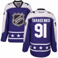Mens Reebok St. Louis Blues #91 Vladimir Tarasenko Authentic Purple Central Division 2017 All-Star NHL Jersey
