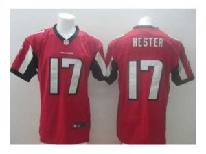 Nike atlanta falcons #17 hester red jerseys(Elite)