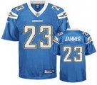San Diego Chargers #23 Jammer lt,Blue