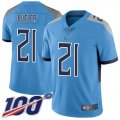 Nike Titans #21 Malcolm Butler Light Blue Alternate Mens Stitched NFL 100th