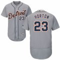 Men's Majestic Detroit Tigers #23 Willie Horton Grey Flexbase Authentic Collection MLB Jersey