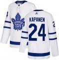 Maple Leafs #24 Kasperi Kapanen White Adidas Jersey