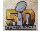 Stitched 2016 Super Bowl L 50 Jersey Patch