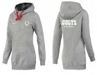 Women Indianapolis Colts Logo Pullover Hoodie-116