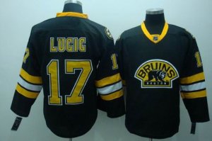 nhl boston bruins #17 milan lucic black[3rd]