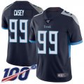 Nike Titans #99 Jurrell Casey Navy Blue Team Color Mens Stitched NFL