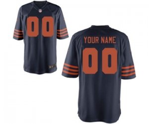 Men\'s Chicago Bears Nike Blue Customized Throwback Game Jersey