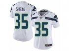 Women Nike Seattle Seahawks #35 DeShawn Shead Vapor Untouchable Limited White NFL Jersey