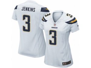 Women Nike Los Angeles Chargers #3 Rayshawn Jenkins Game White NFL Jersey