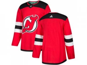 Men Adidas New Jersey Devils Blank Red Authentic Stitched Custom Jersey