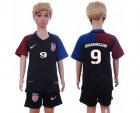 USA #9 Johannsson Away Kid Soccer Country Jersey
