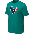 Houston Texans Sideline Legend Authentic Logo T-Shirt Green