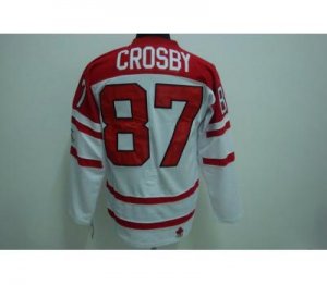 nhl team canada #87 crosby 2010 olympic white