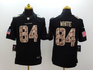 Nike Atlanta Falcons #84 Roddy White black Salute to Service Jerseys(Limited)